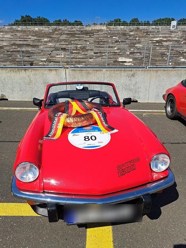 Rot Gebraucht 1978 Triumph Spitfire Cabrio | 10.000 € - Bild 1/4