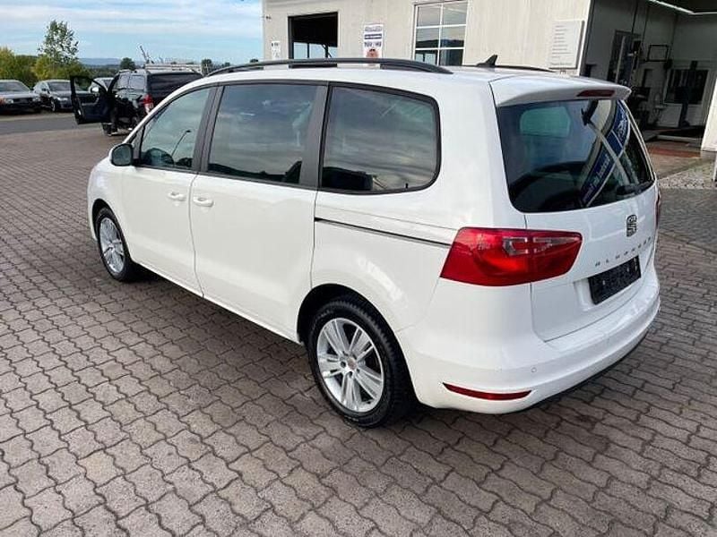 Gebraucht Seat Alhambra Style 150 PS (110 kW) 2012 Weiß Van / Kleinbus