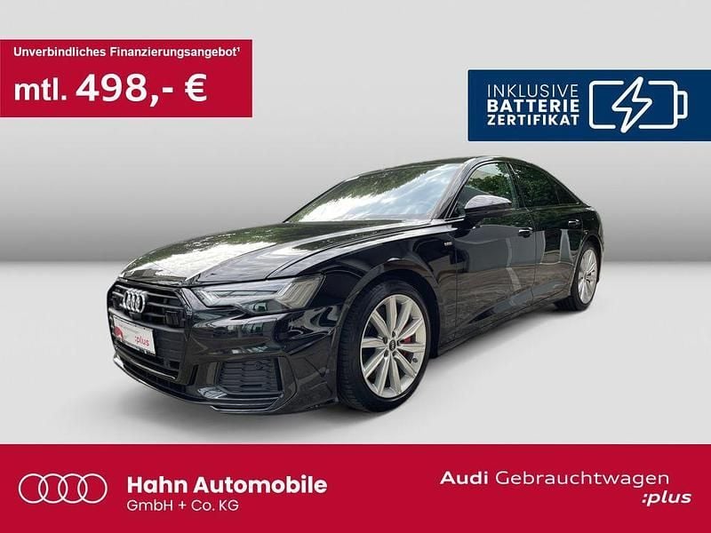 Mythosschwarz metallic Gebraucht 2021 Audi A6 S-Line Limousine | 36.990 € (Fairer Preis) - Bild 1/3