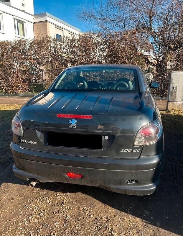 Gebraucht Peugeot 206 109 PS (80 kW) 2004 Schwarz Cabrio