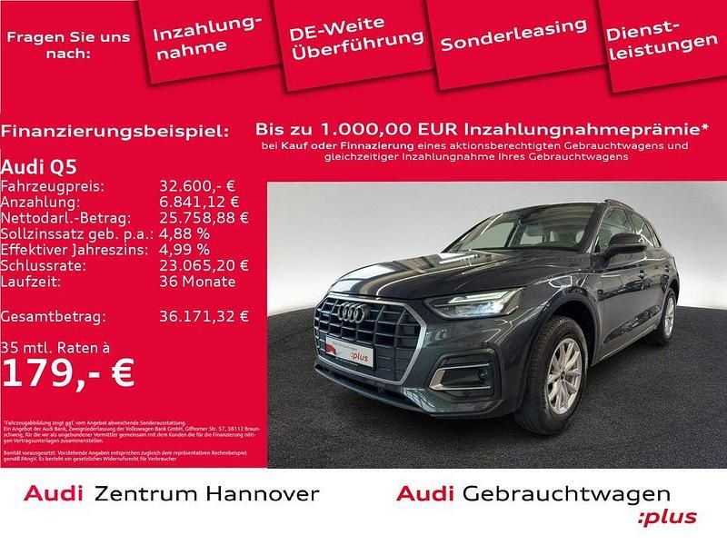 Manhattangrau metallic Gebraucht 2022 Audi Q5 Ambiente SUV | 32.600 € (Superpreis) - Bild 1/4