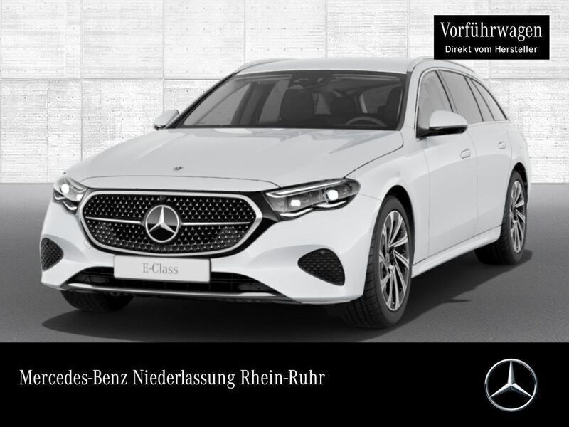 Manufaktur opalithweiß bright Gebraucht 2024 Mercedes E300 Avantgarde Kombi | 48.890 € (Guter Preis) - Bild 1/4