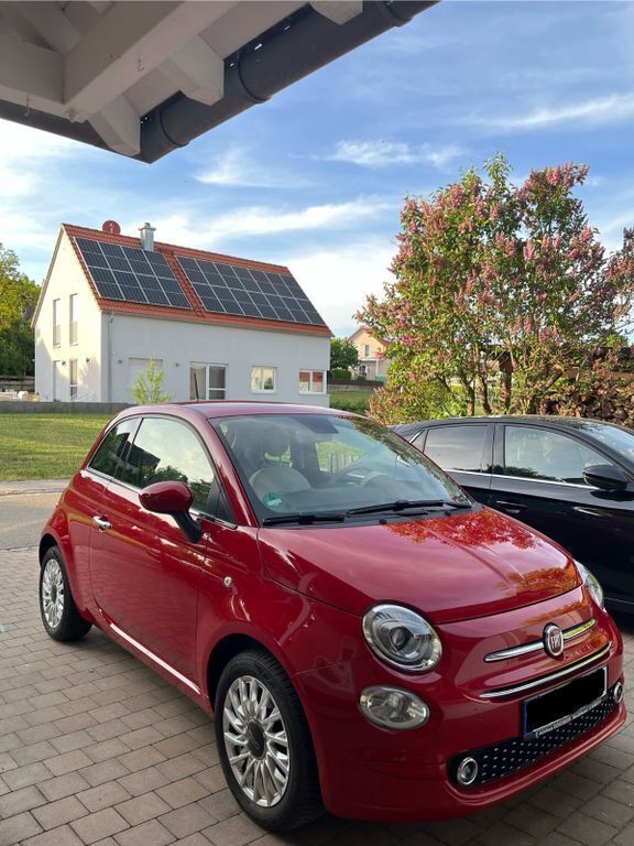 Rot Gebraucht 2020 Fiat 500 Lounge Kleinwagen | 9.990 € (Guter Preis) - Bild 1/4