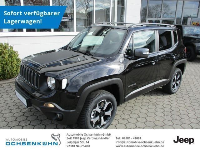 Schwarz Gebraucht 2022 Jeep Renegade Trailhawk SUV | 36.490 € - Bild 1/4