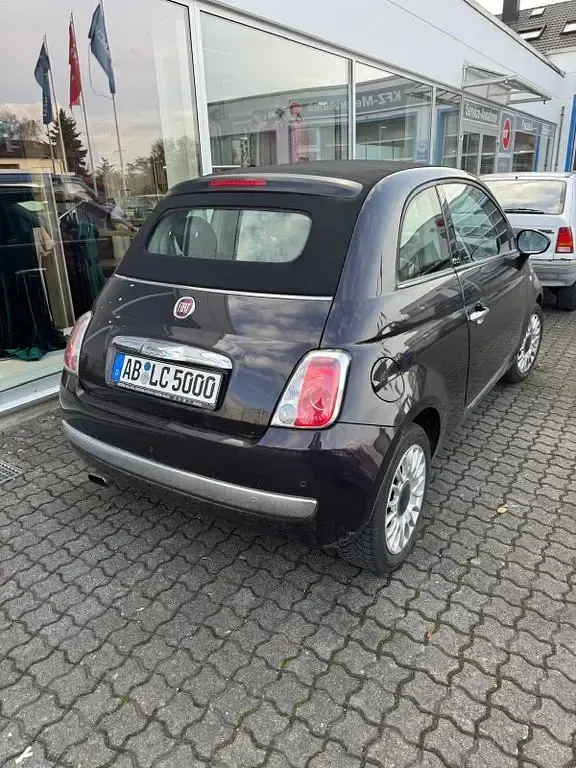 Gebraucht Fiat 500C 86 PS (63 kW) 2015 Violet Cabrio