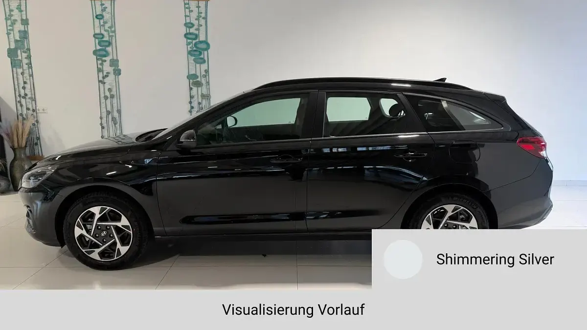 Neu Hyundai i30 GO! 97 PS (71 kW) 2025 Silber Limousine