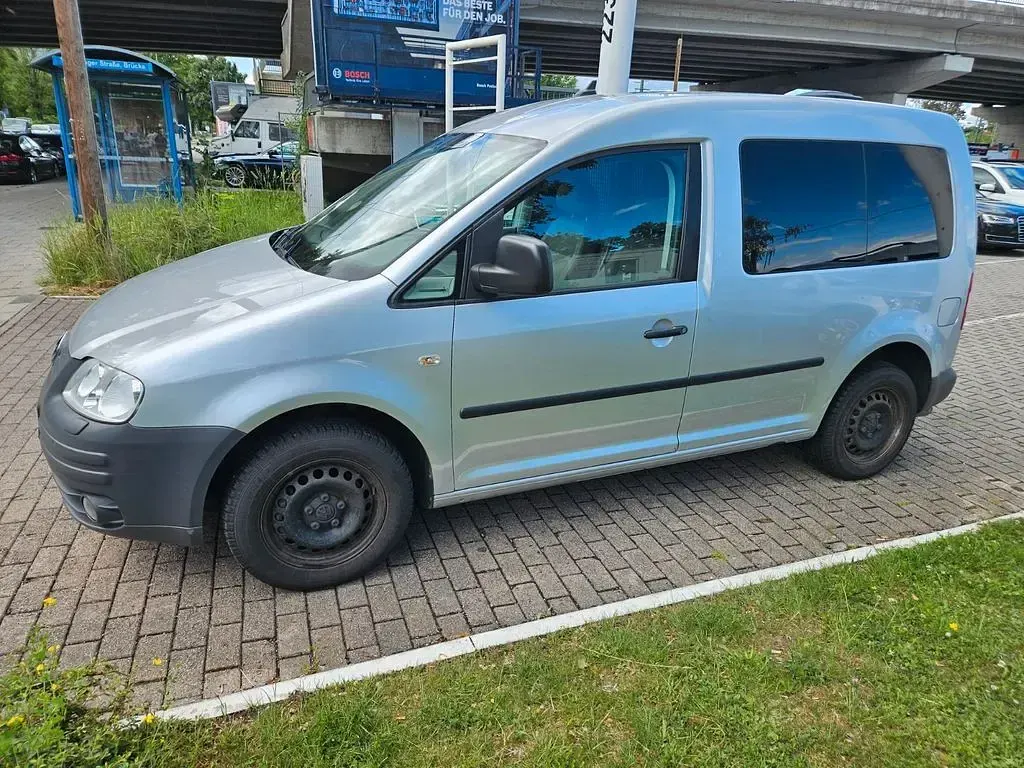 Gebraucht VW Caddy 109 PS (80 kW) 2008 Silber Van / Kleinbus