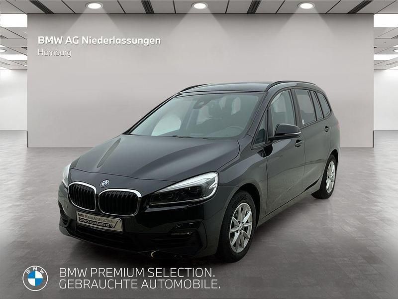 Schwarz Gebraucht 2021 BMW 216 Gran Tourer Sport Line Van / Kleinbus | 19.310 € (Fairer Preis) - Bild 1/4