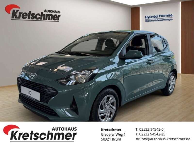 Gruen Gebraucht 2025 Hyundai i10 Select Kleinwagen | 17.590 € (Fairer Preis) - Bild 1/4