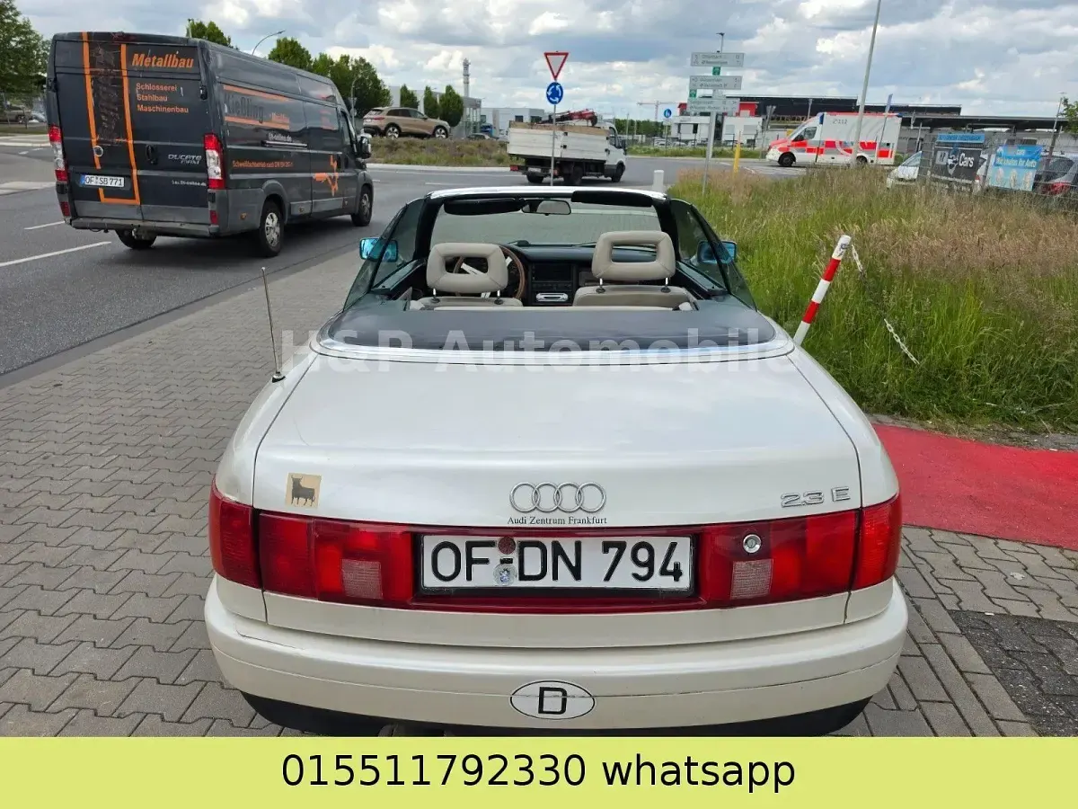 Gebraucht Audi 80 133 PS (97 kW) 1992 Weiß Cabrio