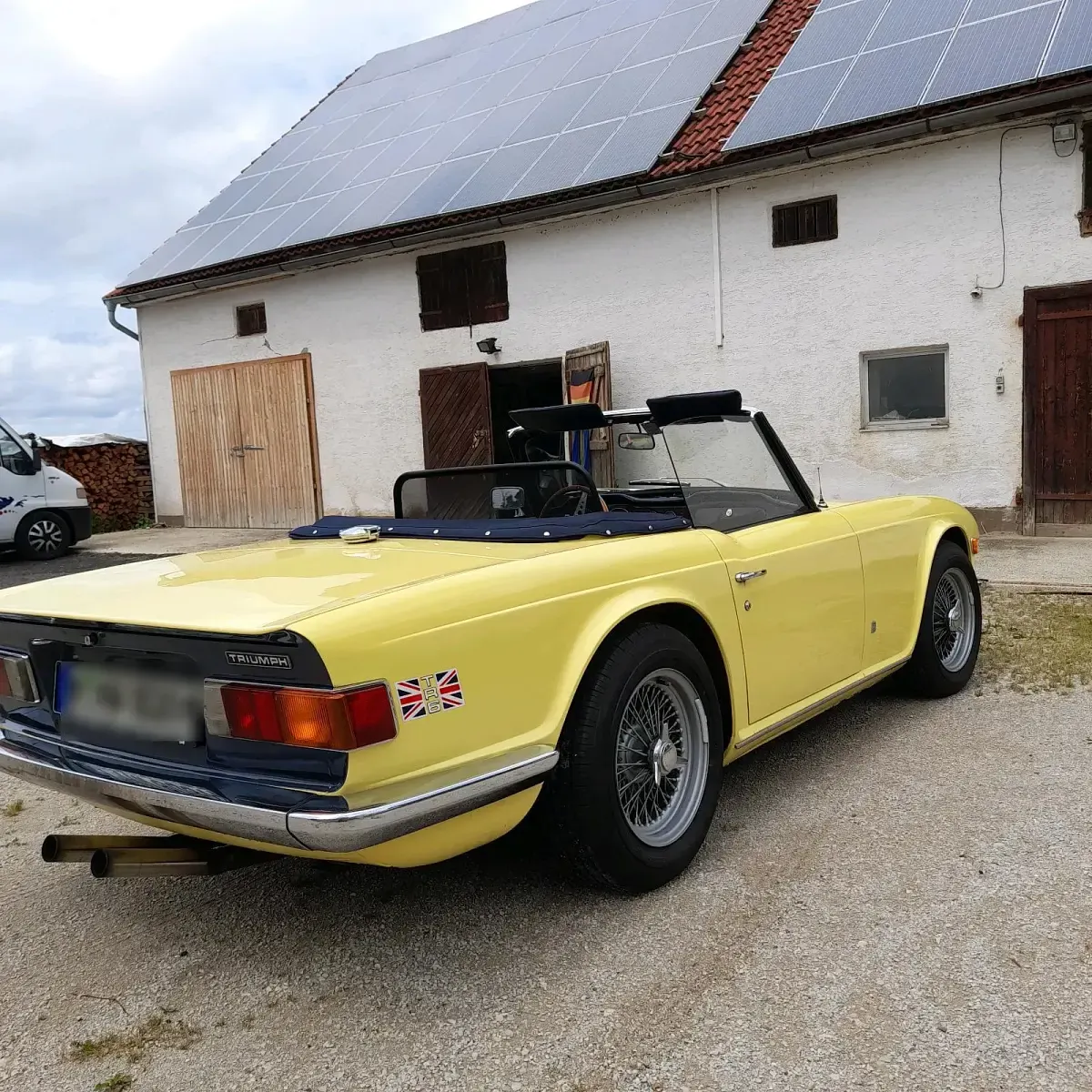 Gebraucht Triumph TR6 100 PS (73 kW) 1973 Gelb Cabrio