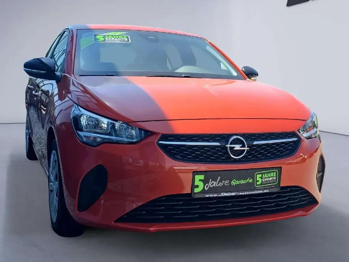 Gebraucht Opel Corsa Edition 75 PS (55 kW) 2023 Power orange/dynamik orange Kleinwagen