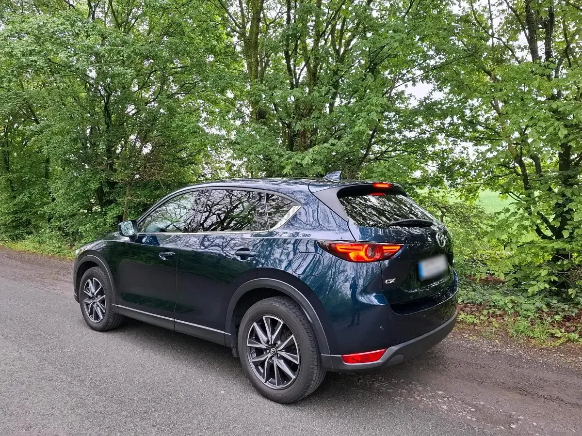 Usata Mazda CX-5 184 CV (135 kW) 2019 Blu SUV