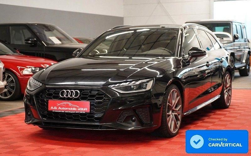 Schwarz Gebraucht 2019 Audi A4 S-Line Kombi | 24.950 € (Fairer Preis) - Bild 1/4