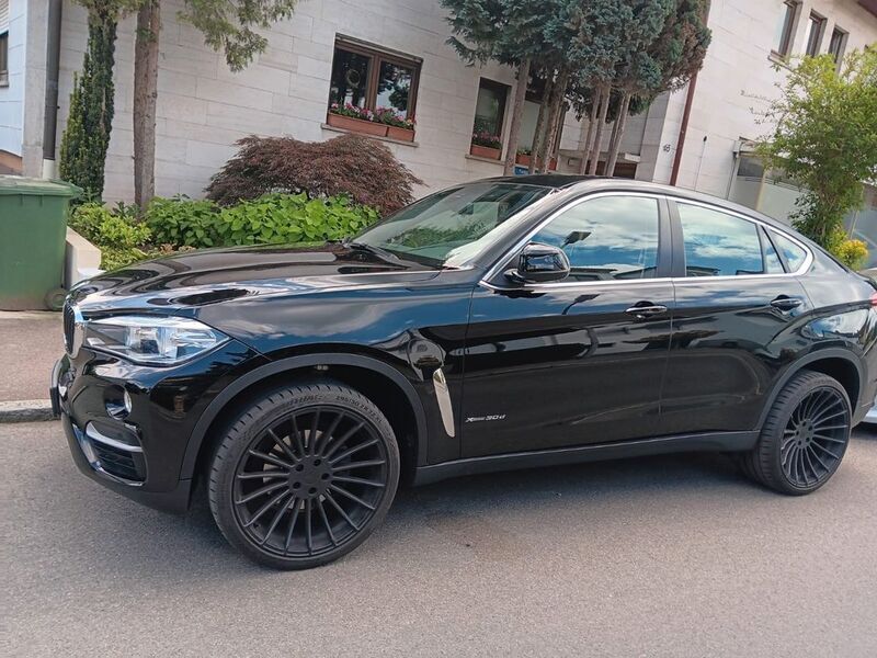 Schwarz Gebraucht 2018 BMW X6 SUV | 41.900 € (Fairer Preis) - Bild 1/4