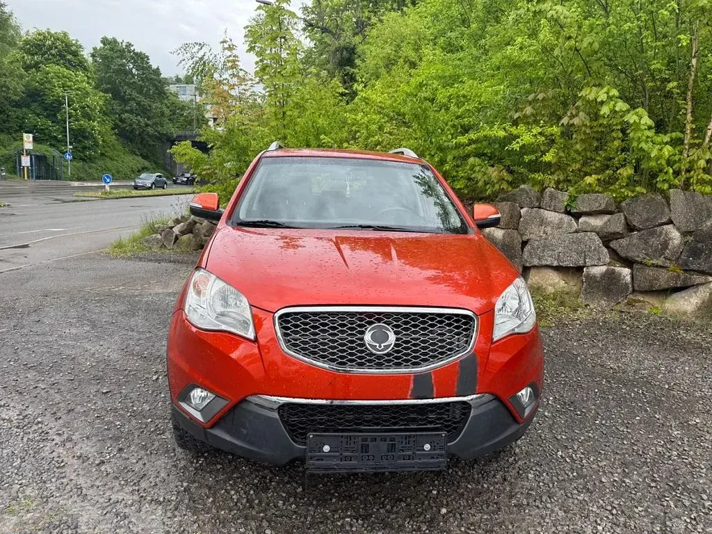 Usata SsangYong Korando Quartz 175 CV (128 kW) 2012 Rosso SUV