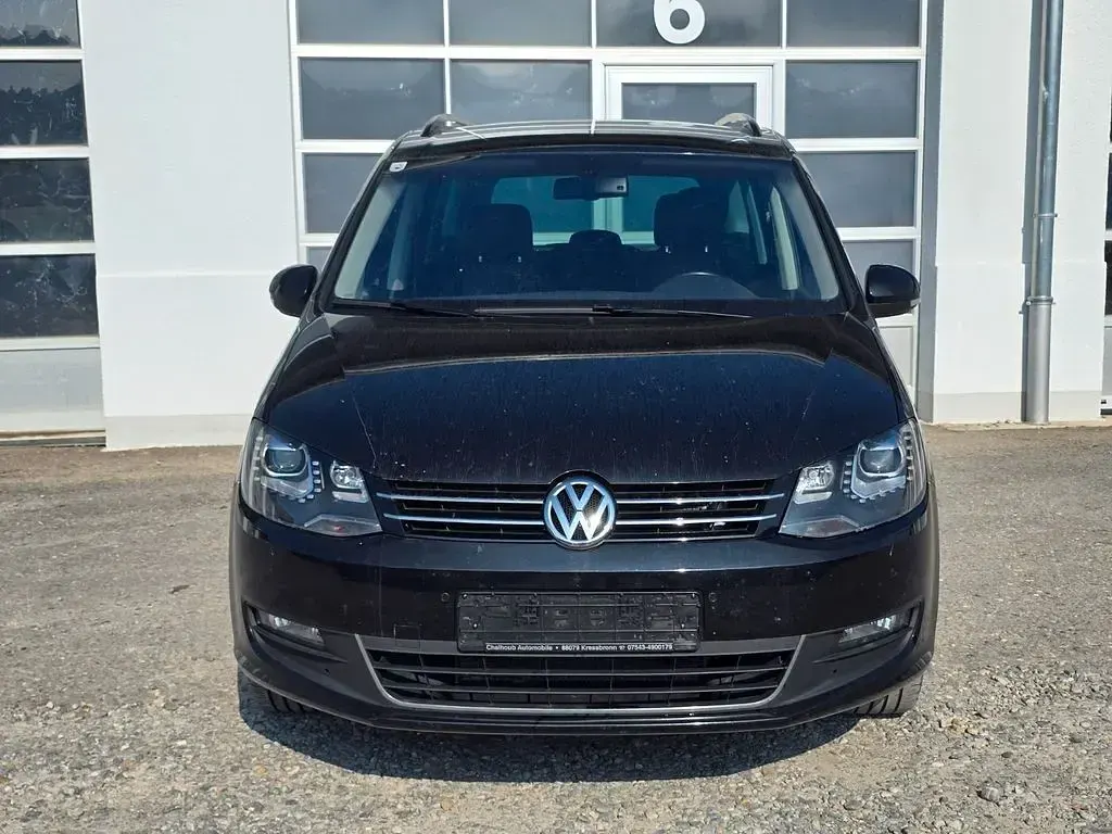 Gebraucht VW Sharan Comfortline 140 PS (102 kW) 2015 Schwarz Van / Kleinbus