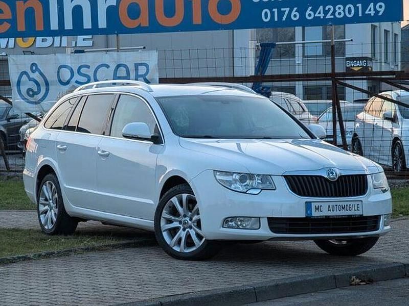 Gebraucht Skoda Superb Ambition 160 PS (117 kW) 2010 Weiß Kombi