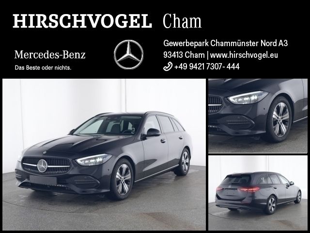 Metalliclack obsidianschwarz Gebraucht 2023 Mercedes C200 Avantgarde Kombi | 35.950 € (Guter Preis) - Bild 1/4