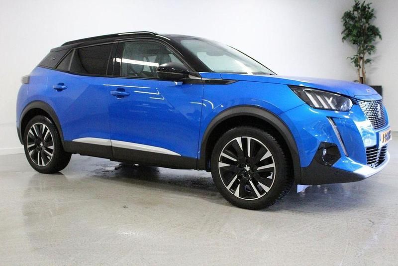 Gebraucht Peugeot e-2008 GTi 100 kW (136 PS) 2020 Blau SUV