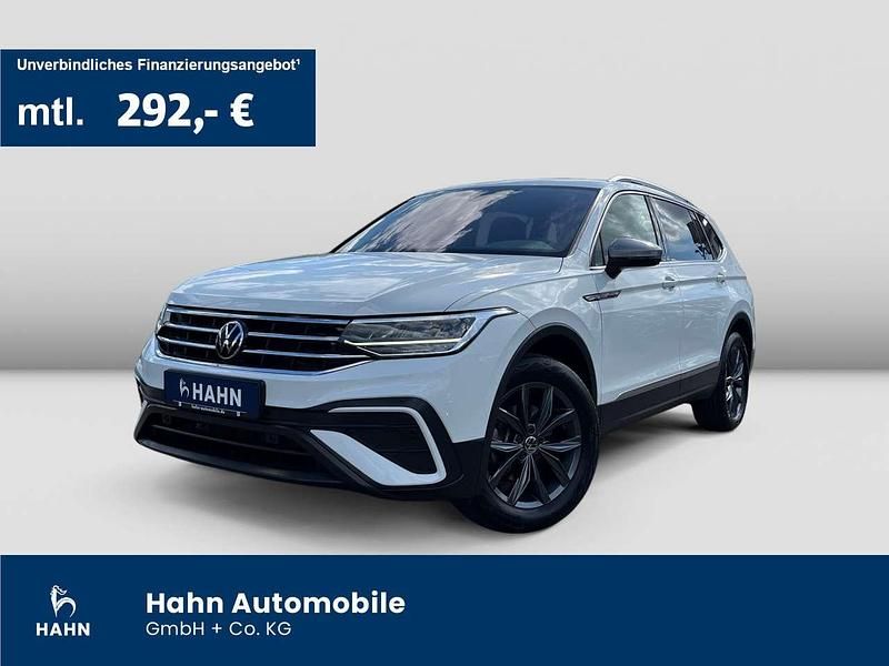 Pure white Gebraucht 2022 VW Tiguan Allspace Life SUV | 31.999 € (Fairer Preis) - Bild 1/3