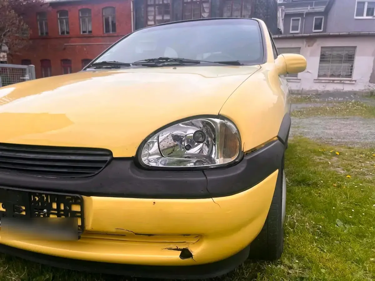 Gebraucht Opel Corsa 2001 Gelb Kleinwagen