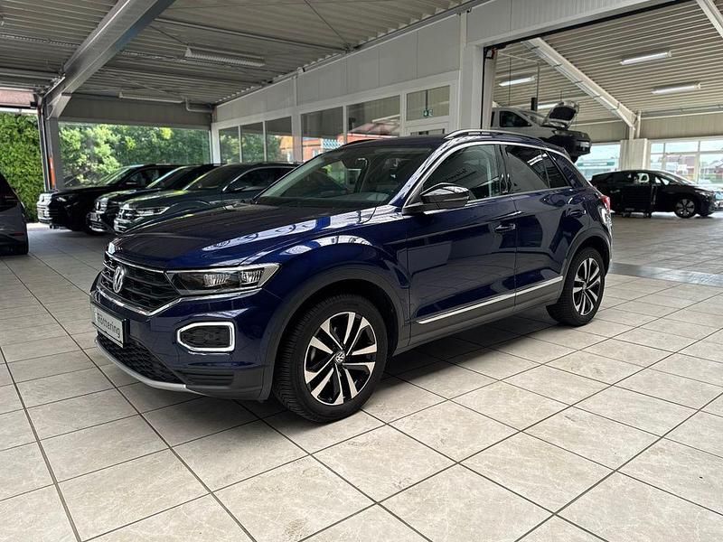 Blau Gebraucht 2020 VW T-Roc United SUV | 20.490 € (Fairer Preis) - Bild 1/4