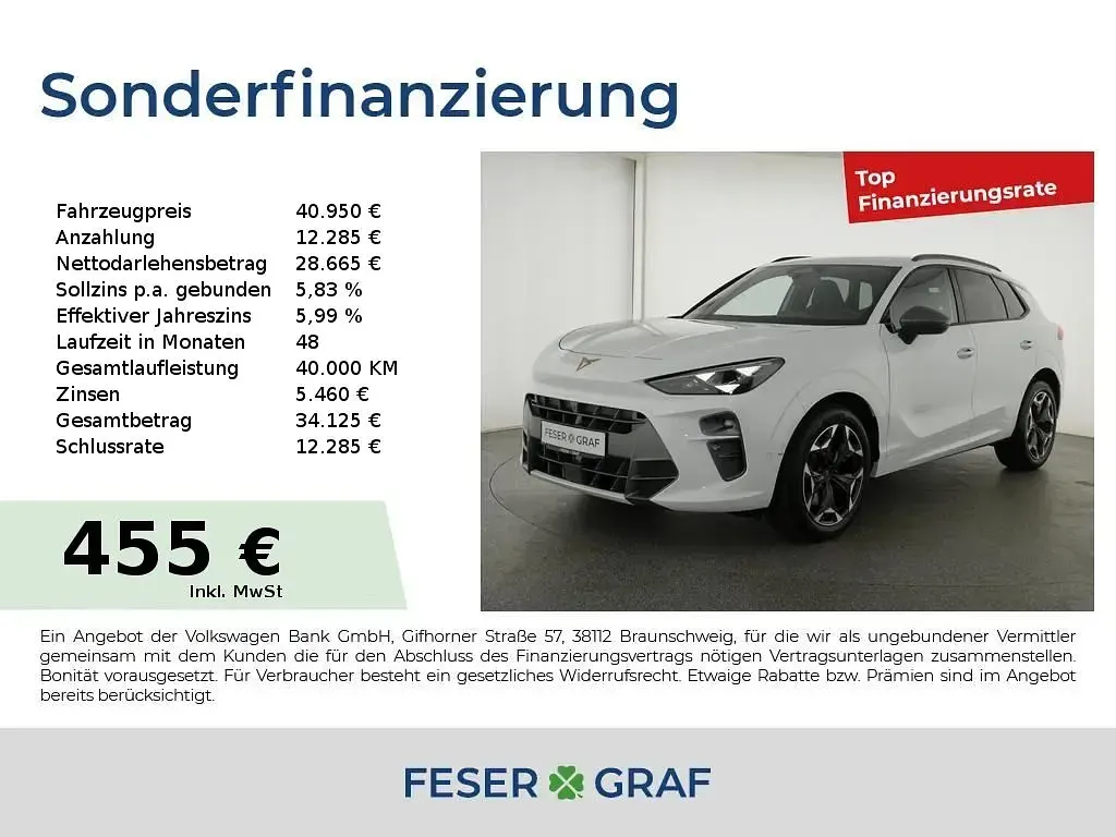 Usata Cupra Terramar 204 CV (150 kW) 2025 Bianco SUV
