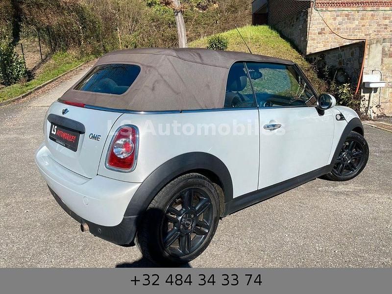 Gebraucht Mini One Cabriolet 98 PS (72 kW) 2013 Weiß Cabrio