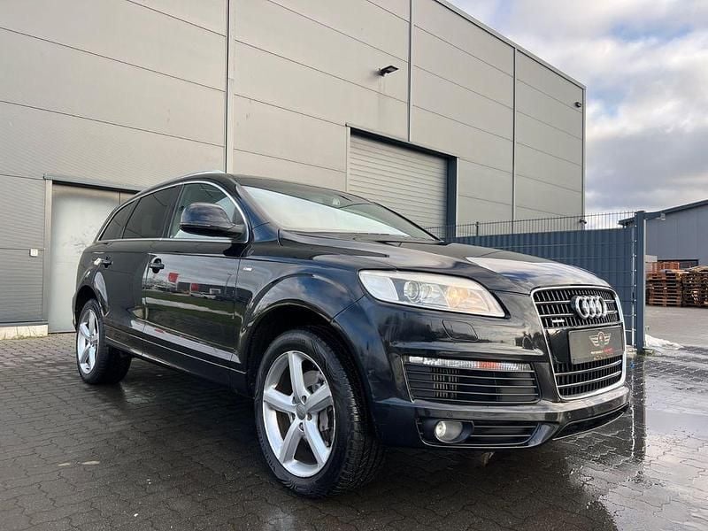 Schwarz Gebraucht 2008 Audi Q7 S-Line SUV | 15.990 € (Etwas zu teuer) - Bild 1/4