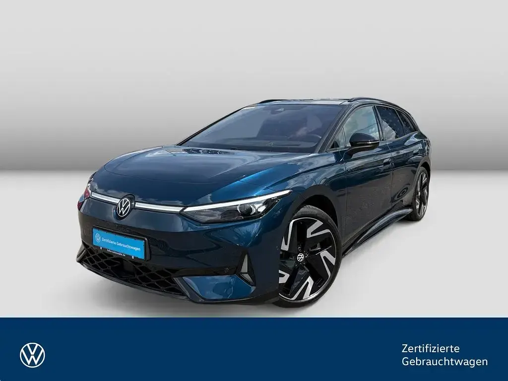 Gebraucht VW ID.7 GTX 250 kW (340 PS) 2025 Aquamarinblau metallic Kombi