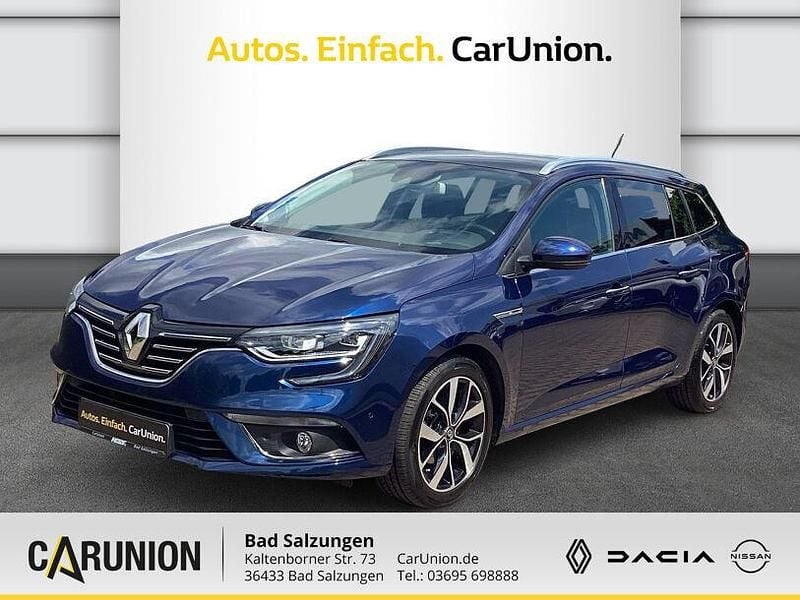 Blau Gebraucht 2019 Renault Mégane IV Bose Edition Limousine | 13.800 € (Fairer Preis) - Bild 1/4
