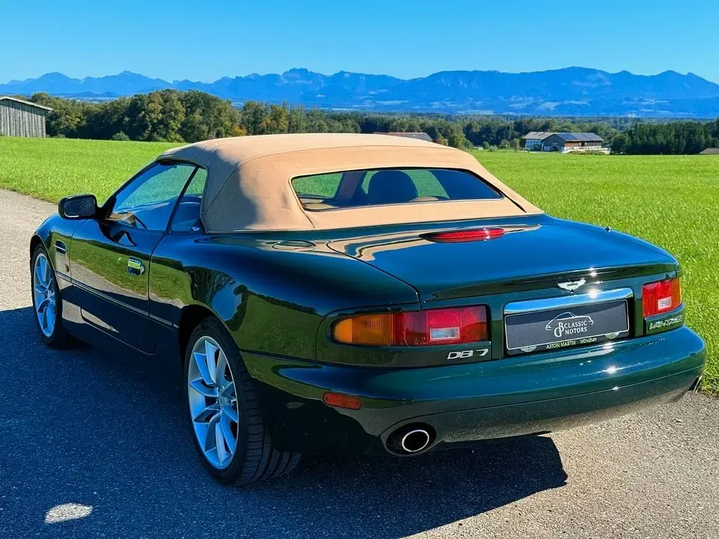 Gebraucht Aston Martin DB7 420 PS (308 kW) 2002 Grün Cabrio
