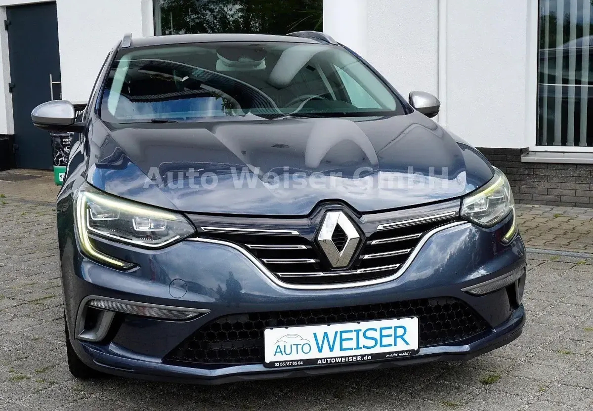 Gebraucht Renault Mégane GrandTour GT-Line 132 PS (97 kW) 2017 Grau Kombi