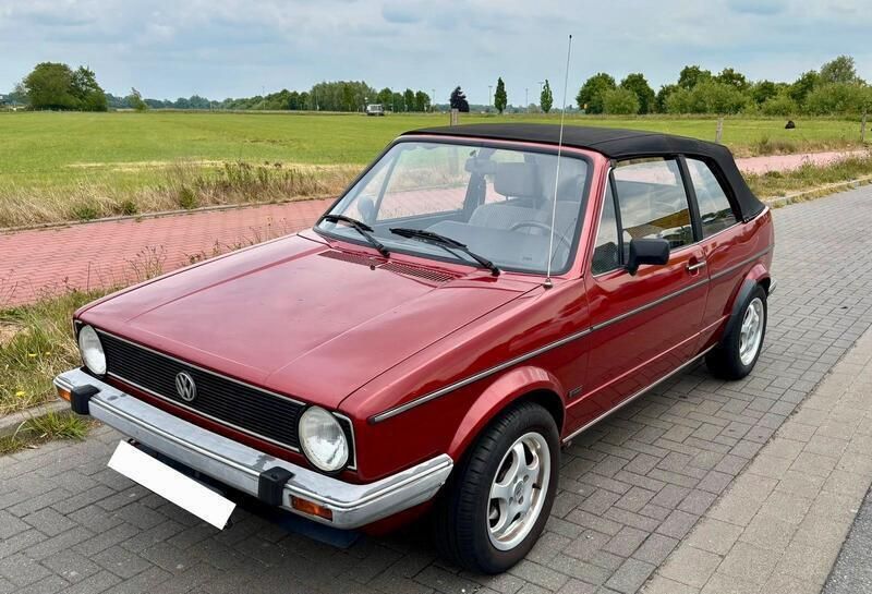 Rot Gebraucht 1983 VW Golf Cabriolet Cabrio | 6.900 € - Bild 1/4