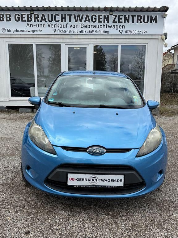Gebraucht Ford Fiesta Trend 60 PS (44 kW) 2008 Blau Kleinwagen