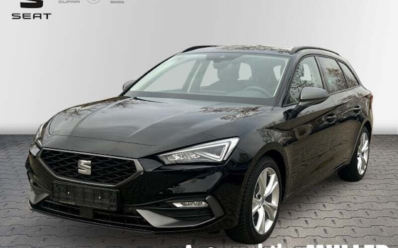 Schwarz Gebraucht 2024 Seat Leon ST FR Kombi | 24.989 € (Superpreis) - Bild 1/4