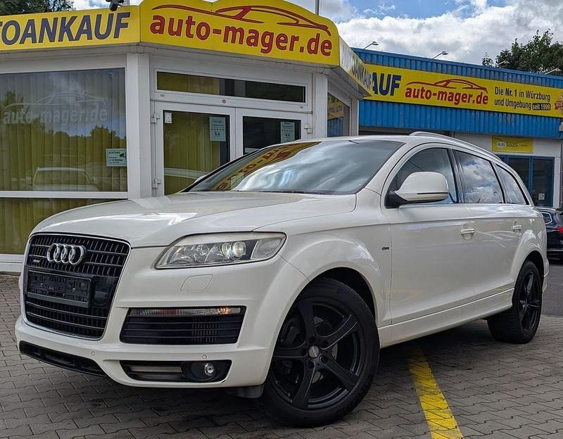 Weiß Gebraucht 2007 Audi Q7 S-Line SUV | 7.850 € (Superpreis) - Bild 1/4
