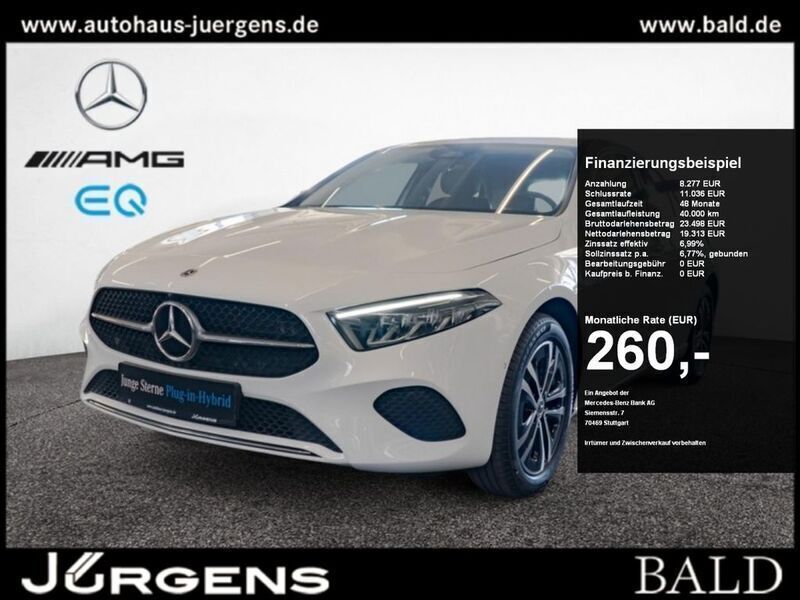 Unilack polarweiss Gebraucht 2023 Mercedes A250 Progressive Limousine | 28.050 € (Guter Preis) - Bild 1/4