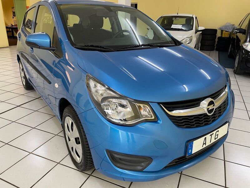 Blau Gebraucht 2016 Opel Karl Edition Kleinwagen | 6.690 € (Fairer Preis) - Bild 1/4