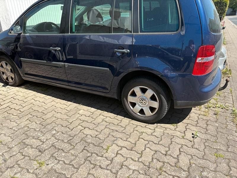 Gebraucht VW Touran 2003 Blau Van / Kleinbus