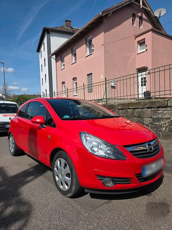 Gebraucht Opel Corsa 95 PS (69 kW) 2010 Rot Kleinwagen