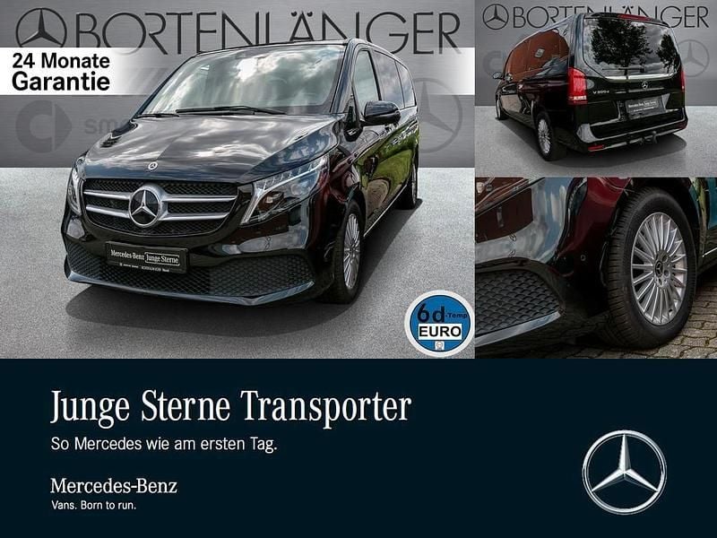 Schwarz Gebraucht 2023 Mercedes V300 Edition Van / Kleinbus | 58.558 € (Fairer Preis) - Bild 1/4