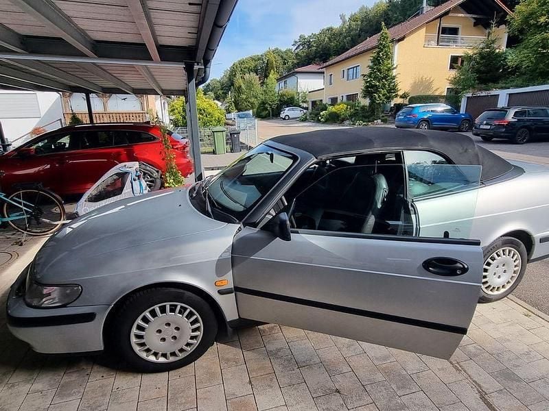 Gebraucht Saab 9-3 Cabriolet 150 PS (110 kW) 1998 Silber Cabrio