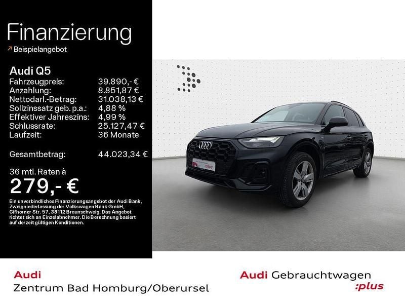 Gebraucht Audi Q5 S-Line 286 PS (210 kW) 2022 Schwarz SUV