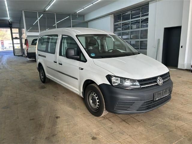 Weiss Gebraucht 2018 VW Caddy Maxi Van / Kleinbus | 8.950 € (Superpreis) - Bild 1/4