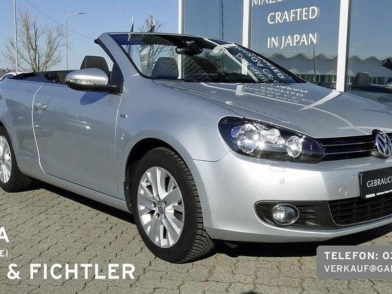 Gebraucht VW Golf Cabriolet Life 105 PS (77 kW) 2013 Reflexsilber metallic Cabrio