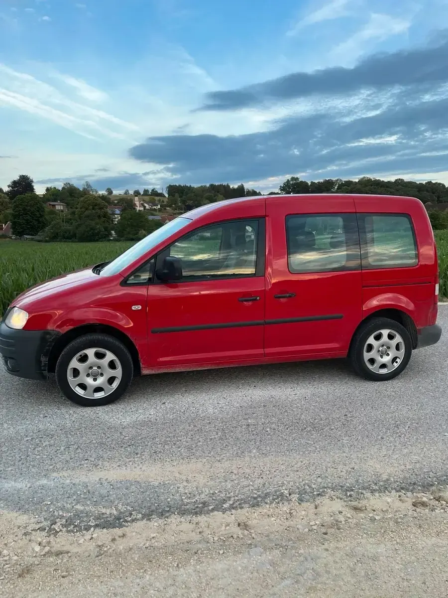 Gebraucht VW Caddy GTI 106 PS (77 kW) 2005 Rot Van / Kleinbus