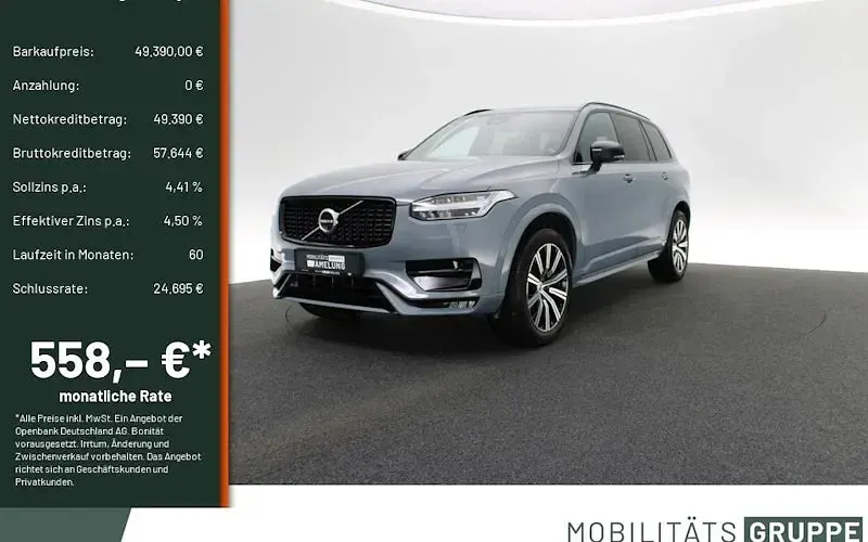 Brugt Volvo XC90 Plus 235 HK (172 kW) 2023 Grå SUV