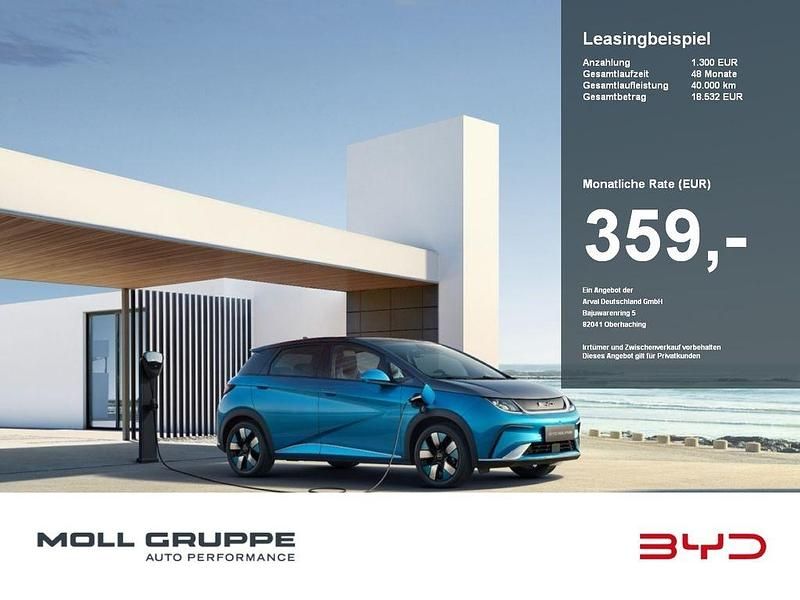 Blau Neu 2025 BYD Dolphin Design Kleinwagen | 35.990 € (Teuer) - Bild 1/4